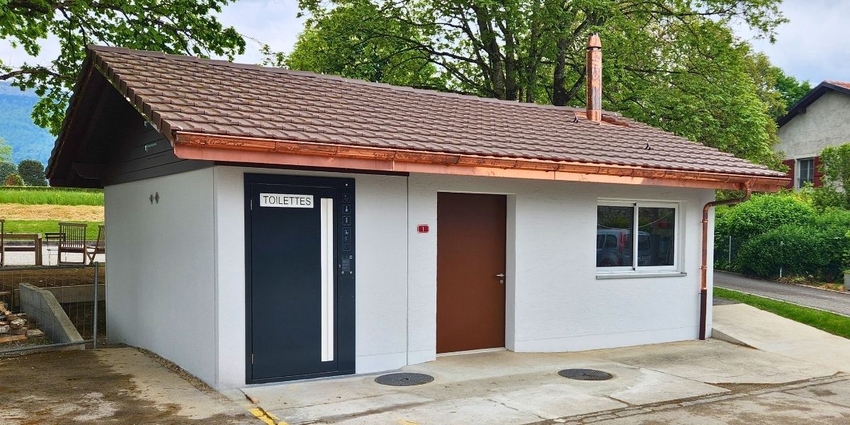 Extension d'un local à Grens avec un module sanitaire 🚾 